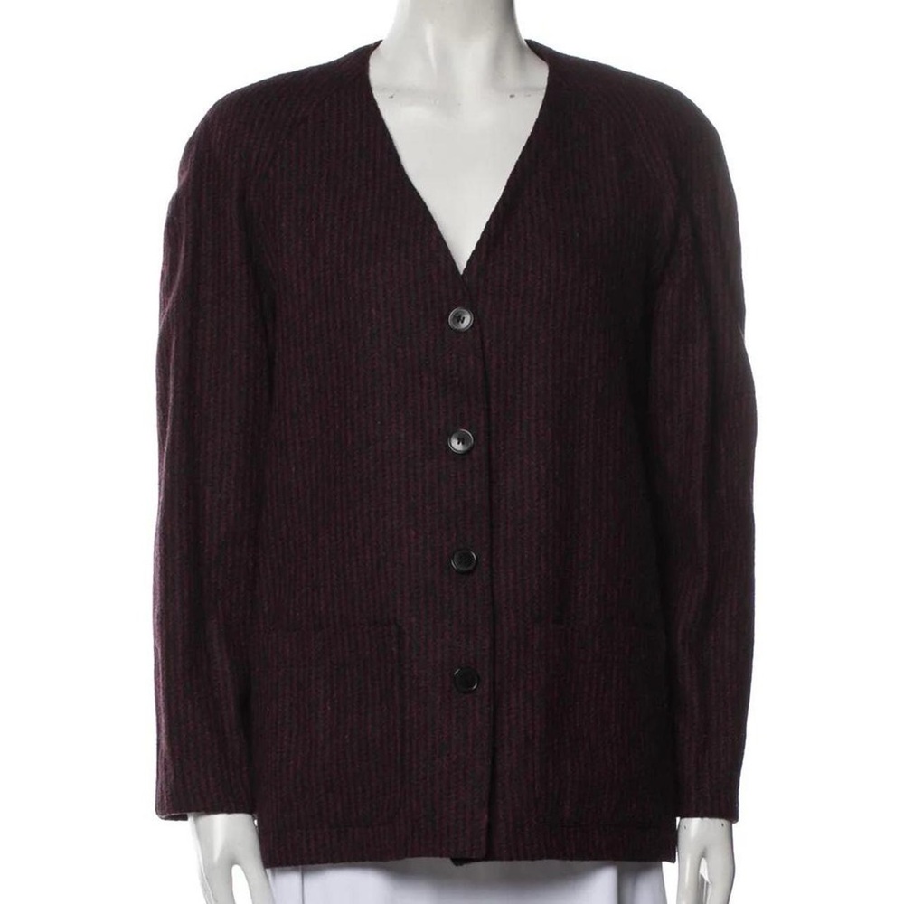 Vintage DVF Collarless Jacket Blazer